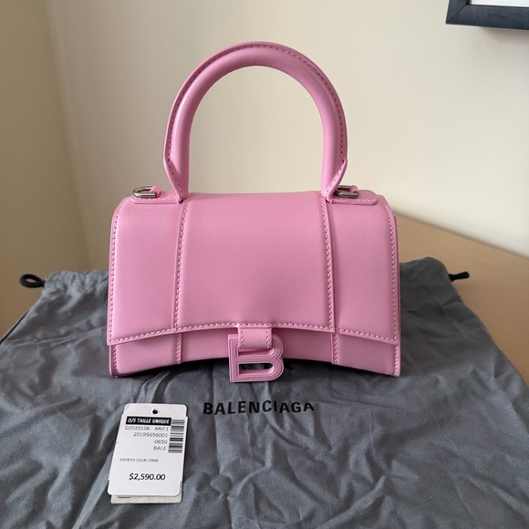 Pink Balenciaga Hourglass XS NWT - Picture 10 of 15